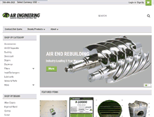 Tablet Screenshot of airengineering.com