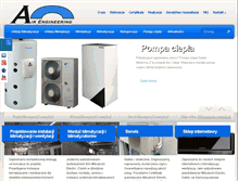 Tablet Screenshot of airengineering.pl